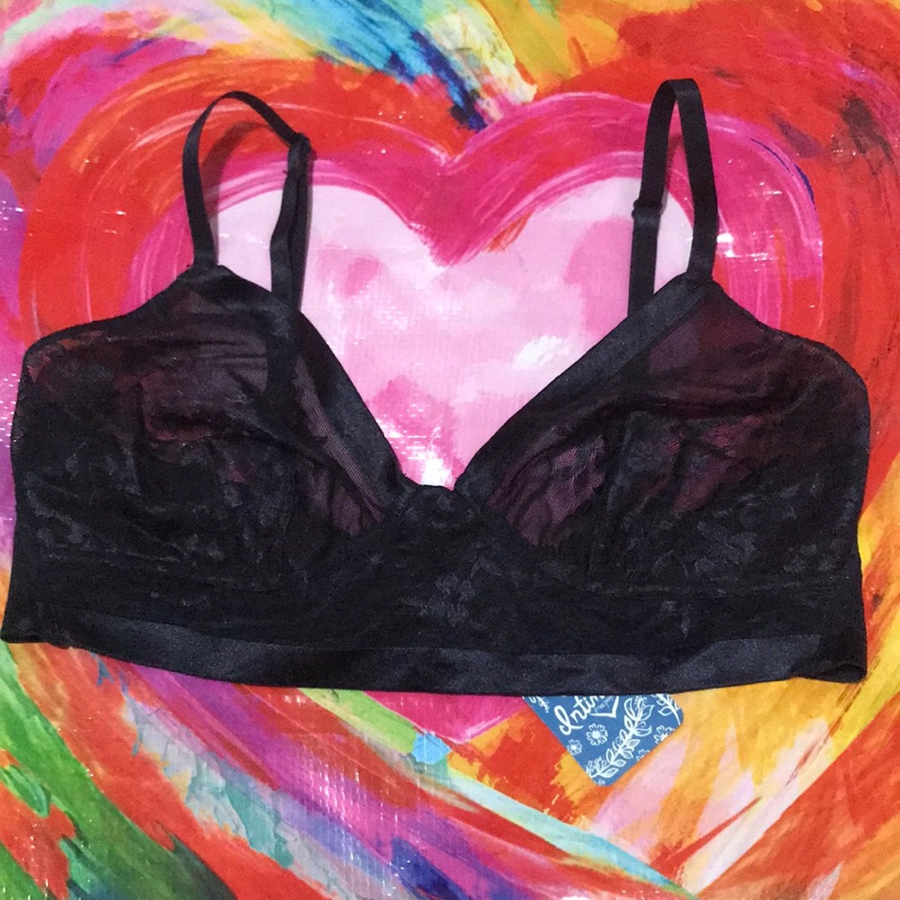 Floral Prints on the Bra
